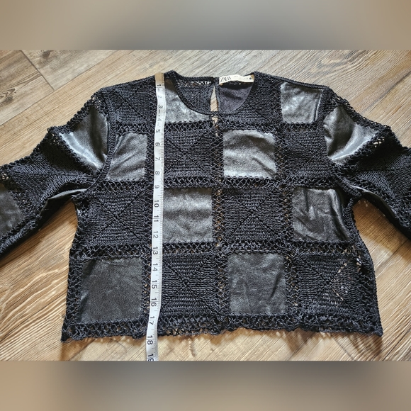 Zara patchwork Top - Picture 3 of 4